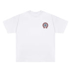 Chrome Hearts Color-Block Print Couple T-Shirts KZ08
