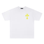Chrome Hearts Multicolor Sanskrit Print Couple T-Shirts KD07