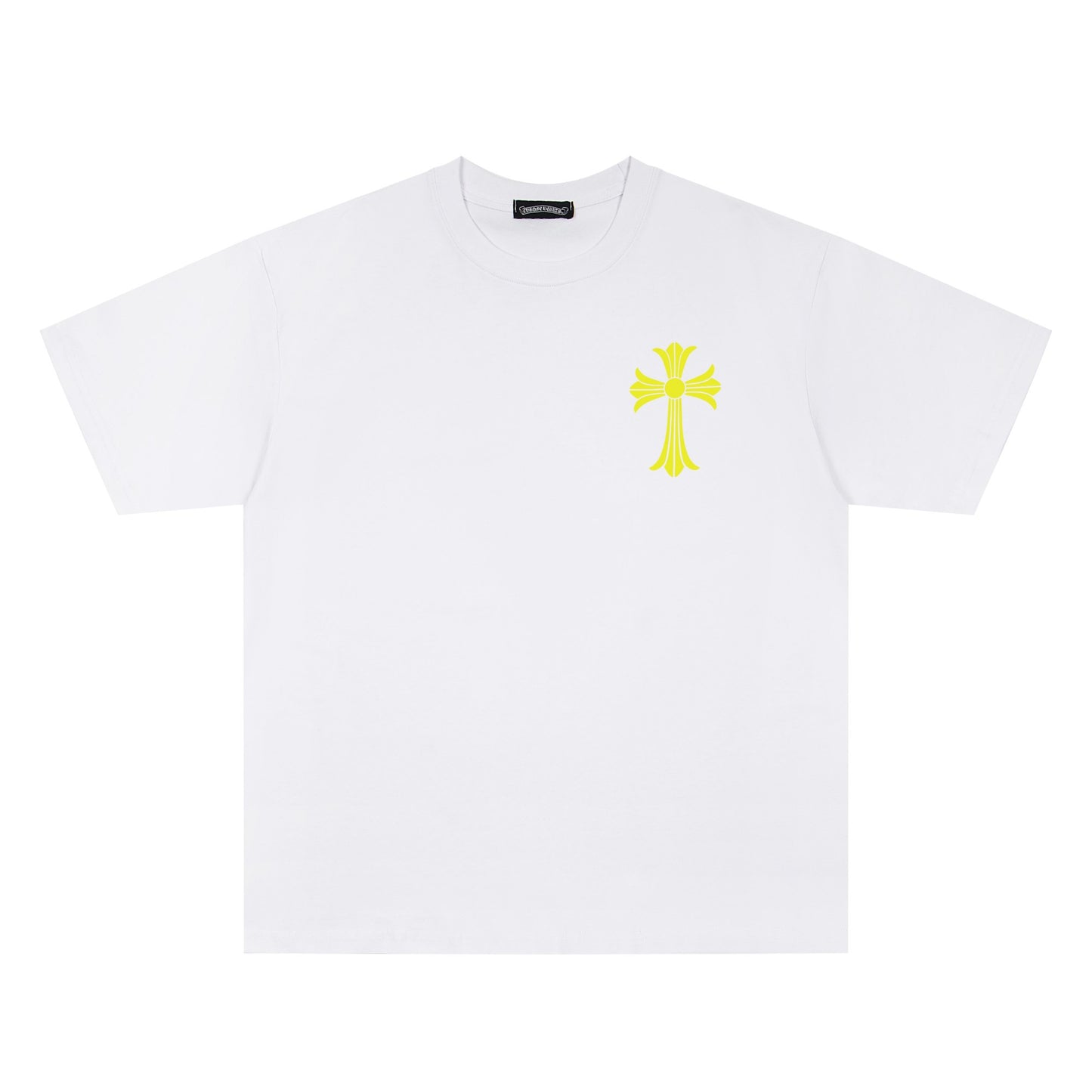 Chrome Hearts Multicolor Sanskrit Print Couple T-Shirts