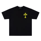 Chrome Hearts Multicolor Sanskrit Print Couple T-Shirts KD07