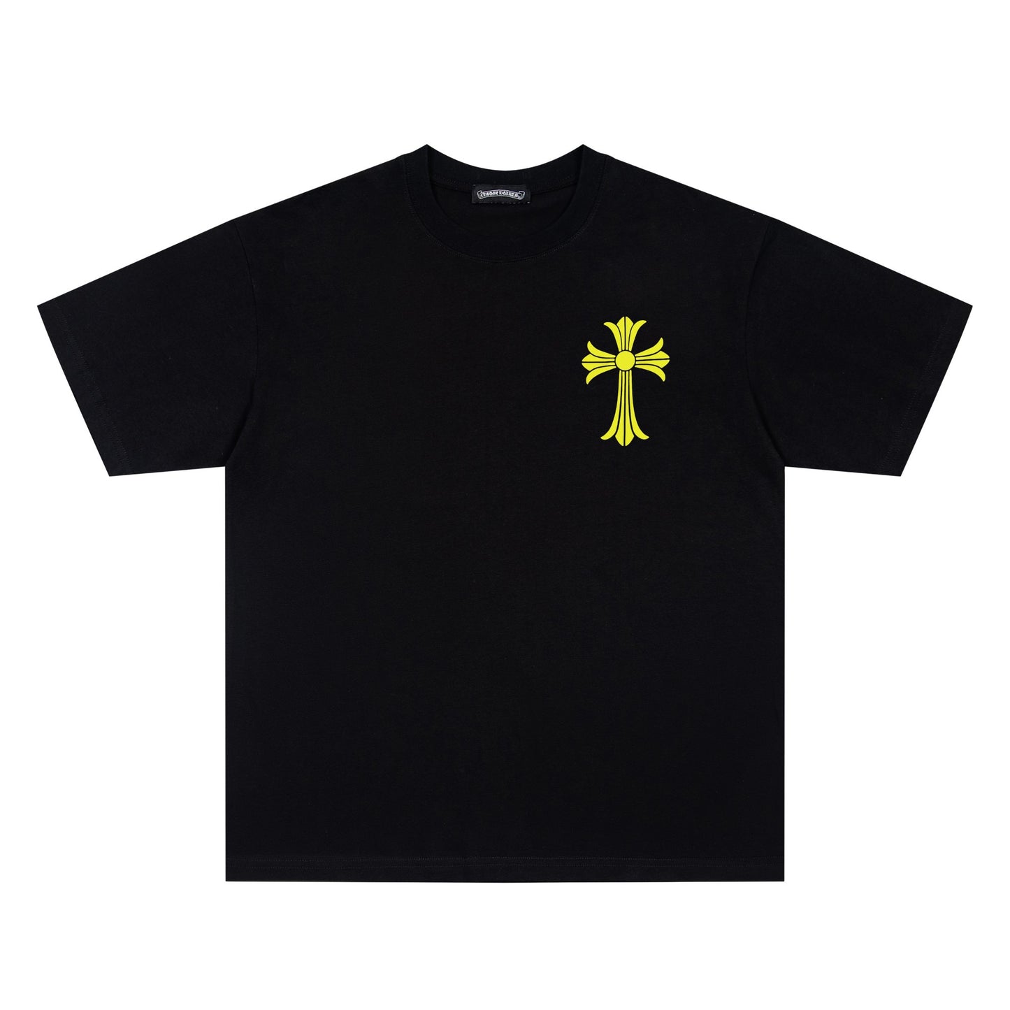 Chrome Hearts Multicolor Sanskrit Print Couple T-Shirts