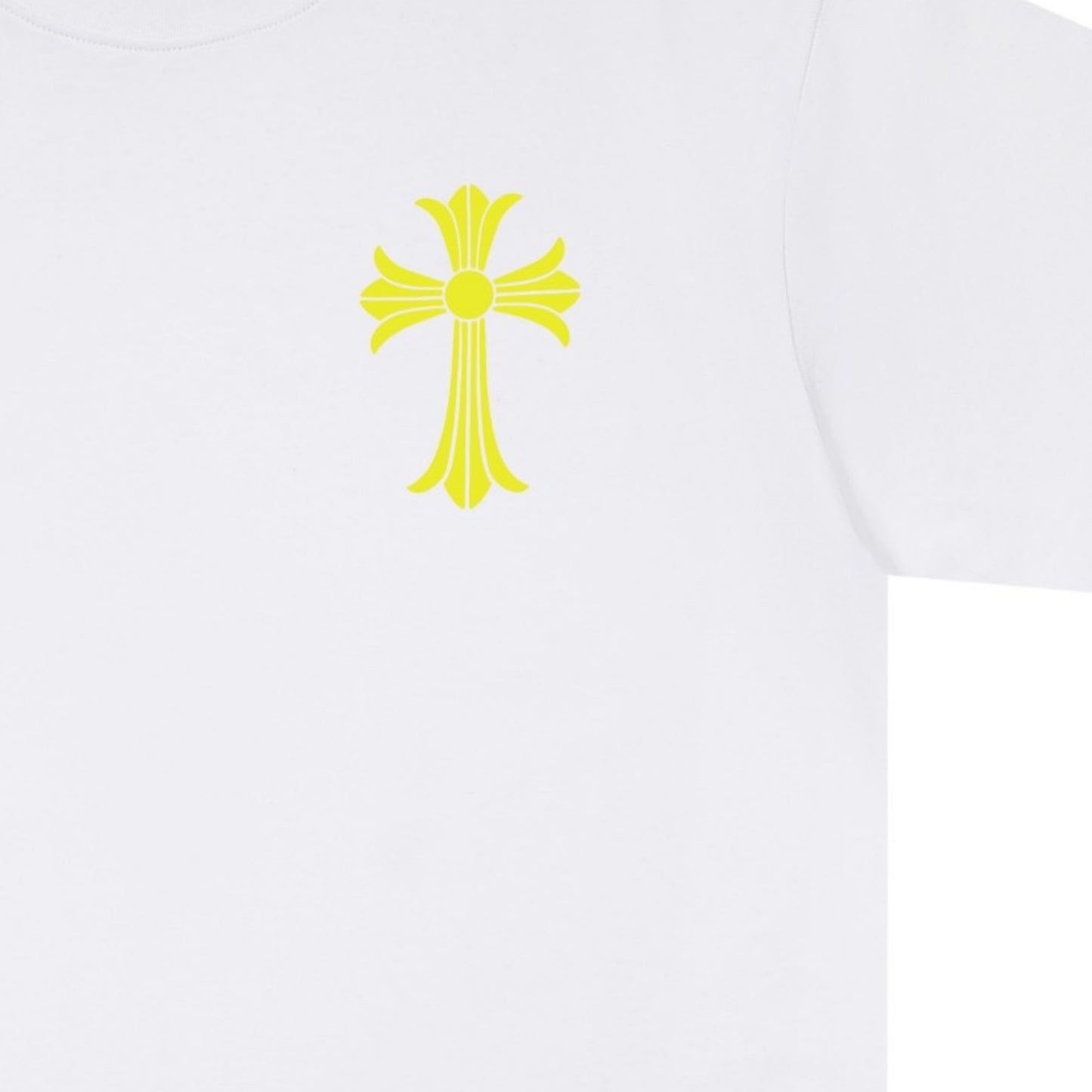 Chrome Hearts Multicolor Sanskrit Print Couple T-Shirts