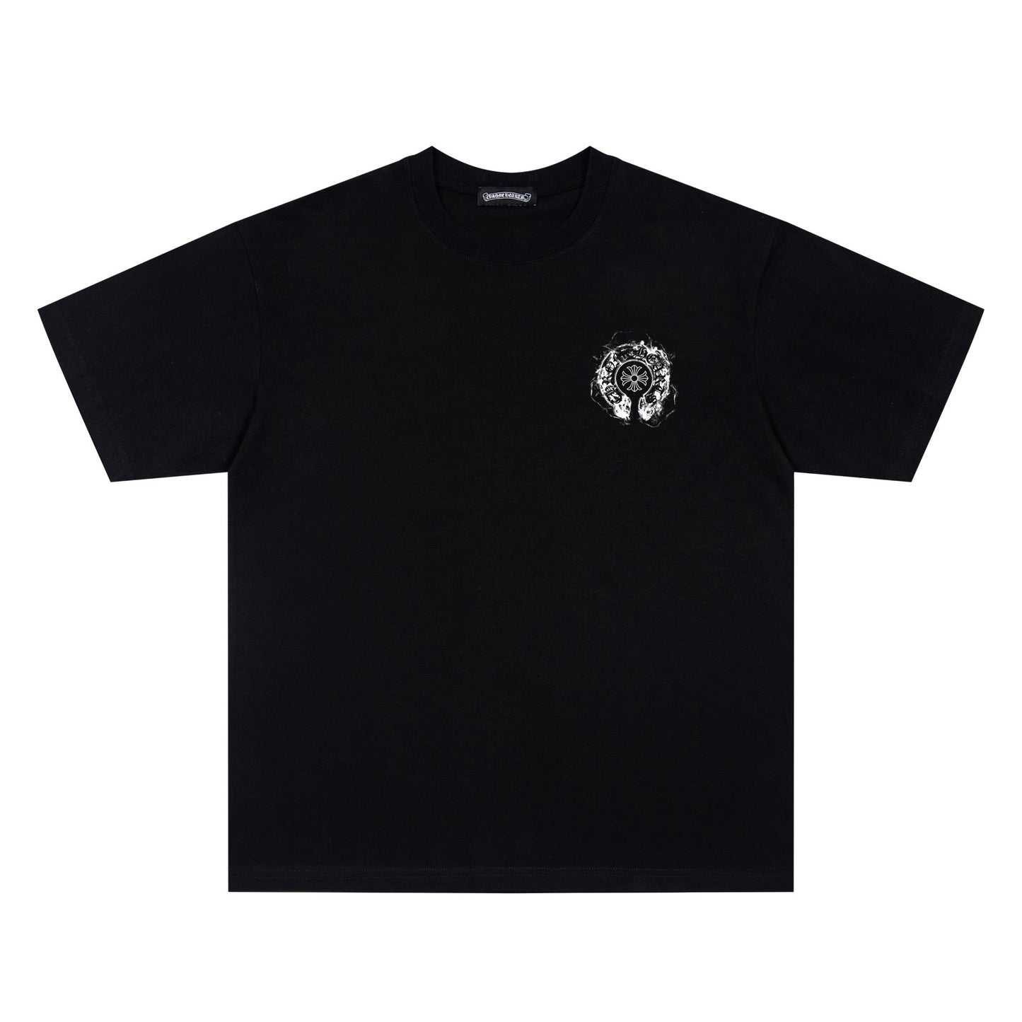 Chrome Hearts Smoke Horseshoe Graphic T-Shirt