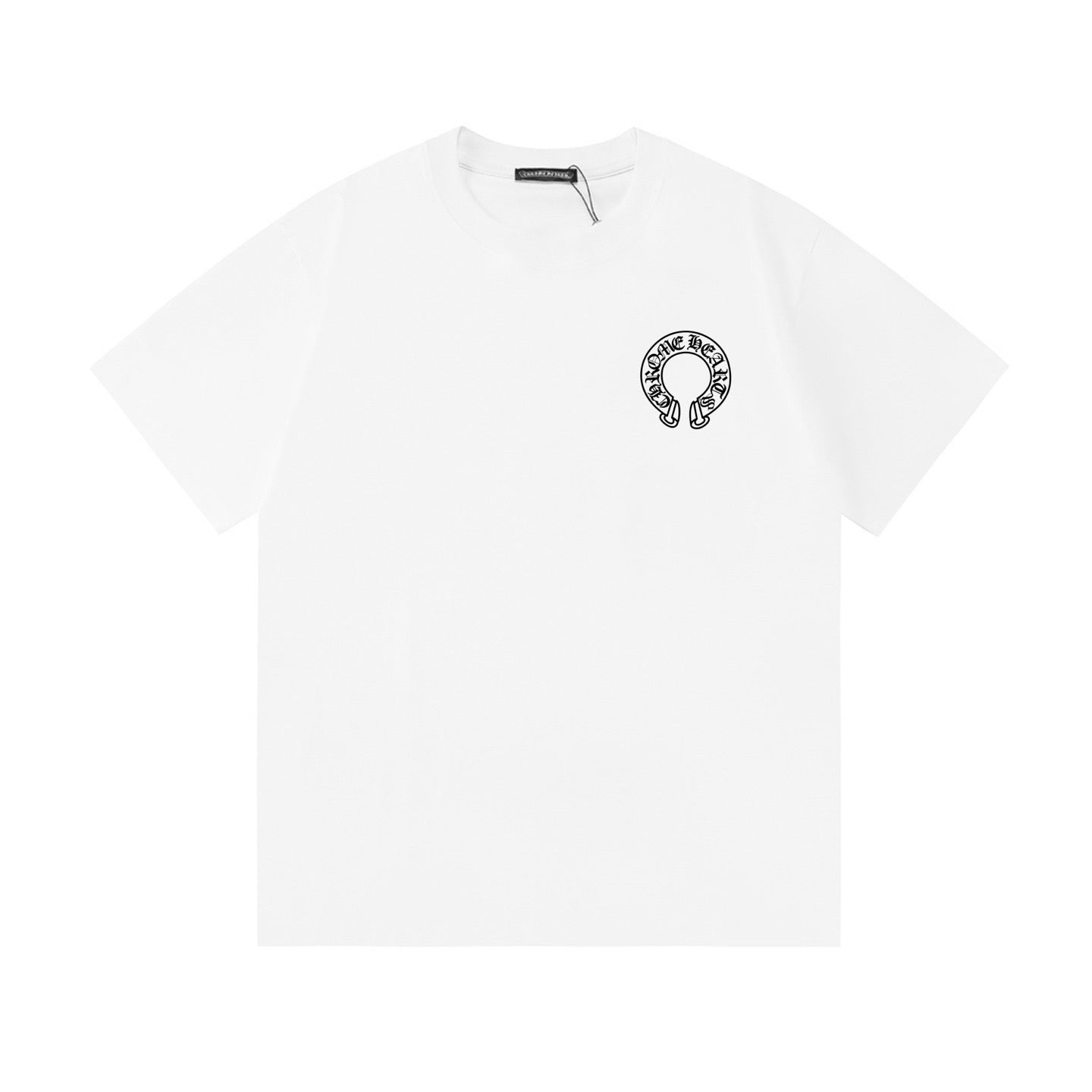 Chrome Hearts Letter Pattern Print Short Sleeve T-Shirt