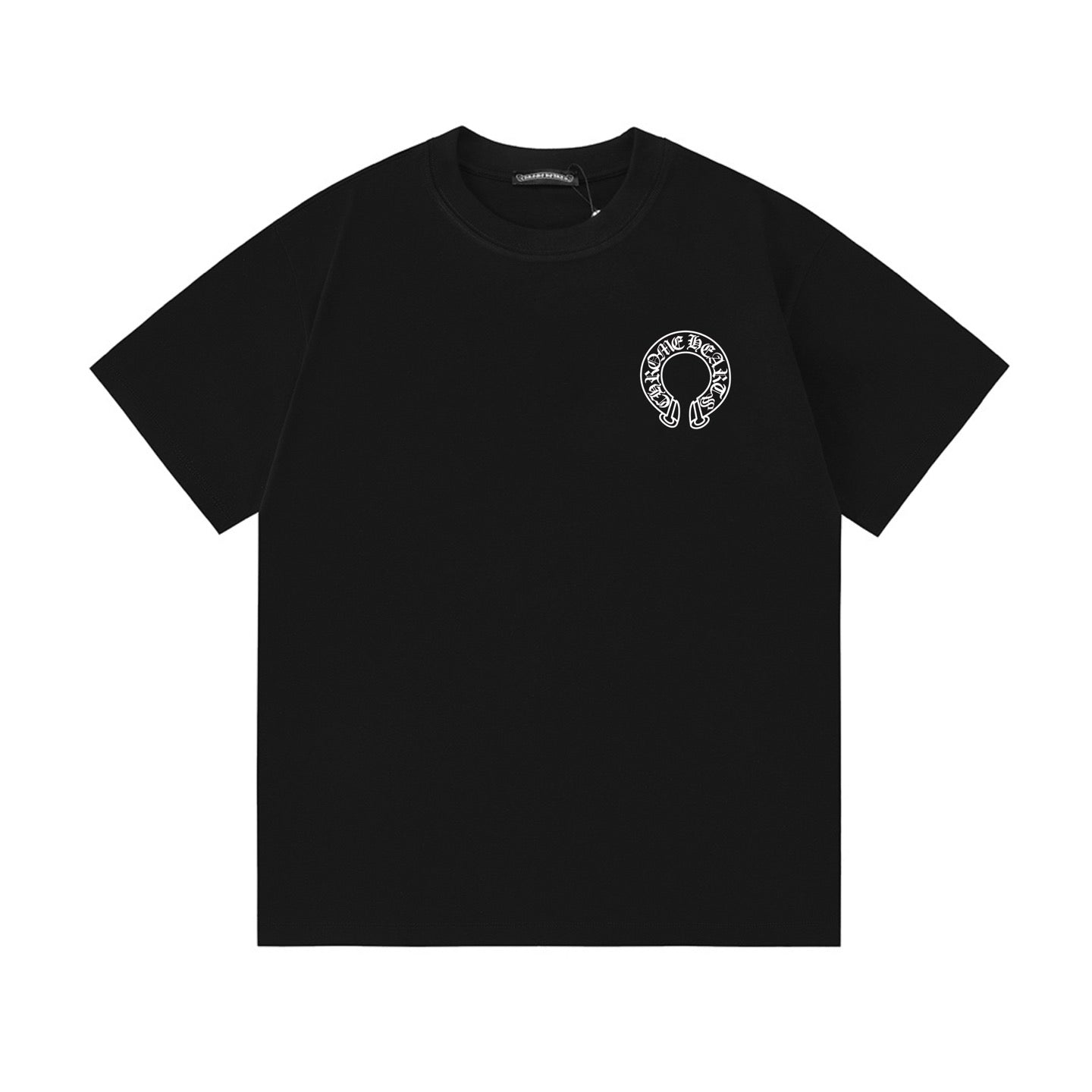 Chrome Hearts Letter Pattern Print Short Sleeve T-Shirt