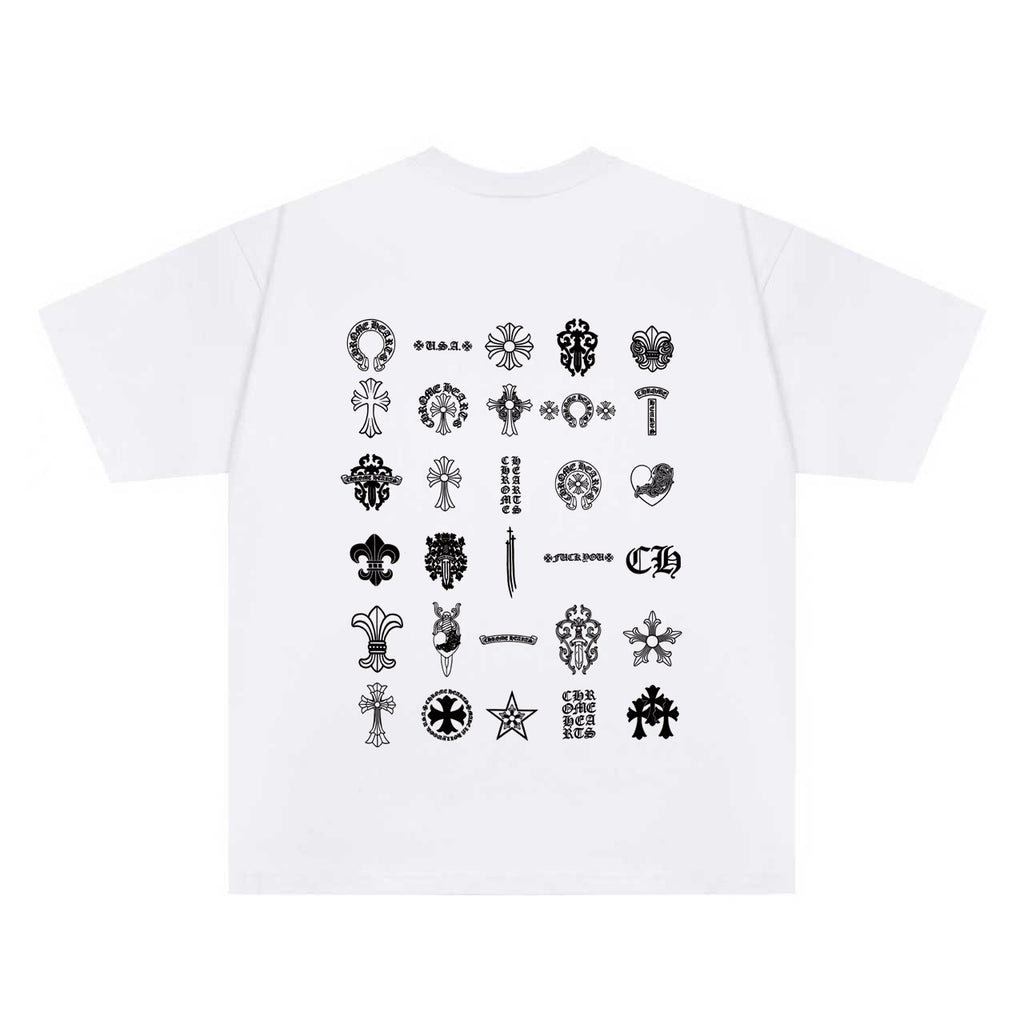 Chrome Hearts Back Print T-Shirt KH04