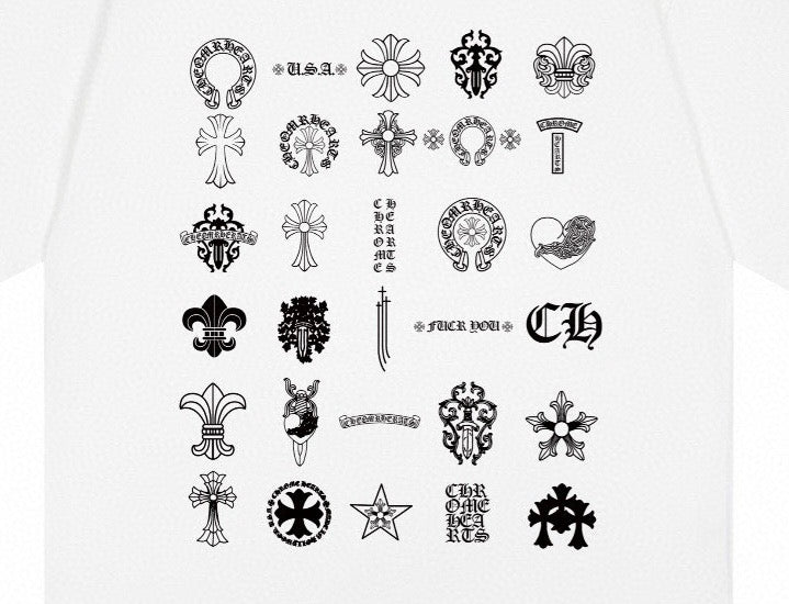 Chrome Hearts Back Print T-Shirt