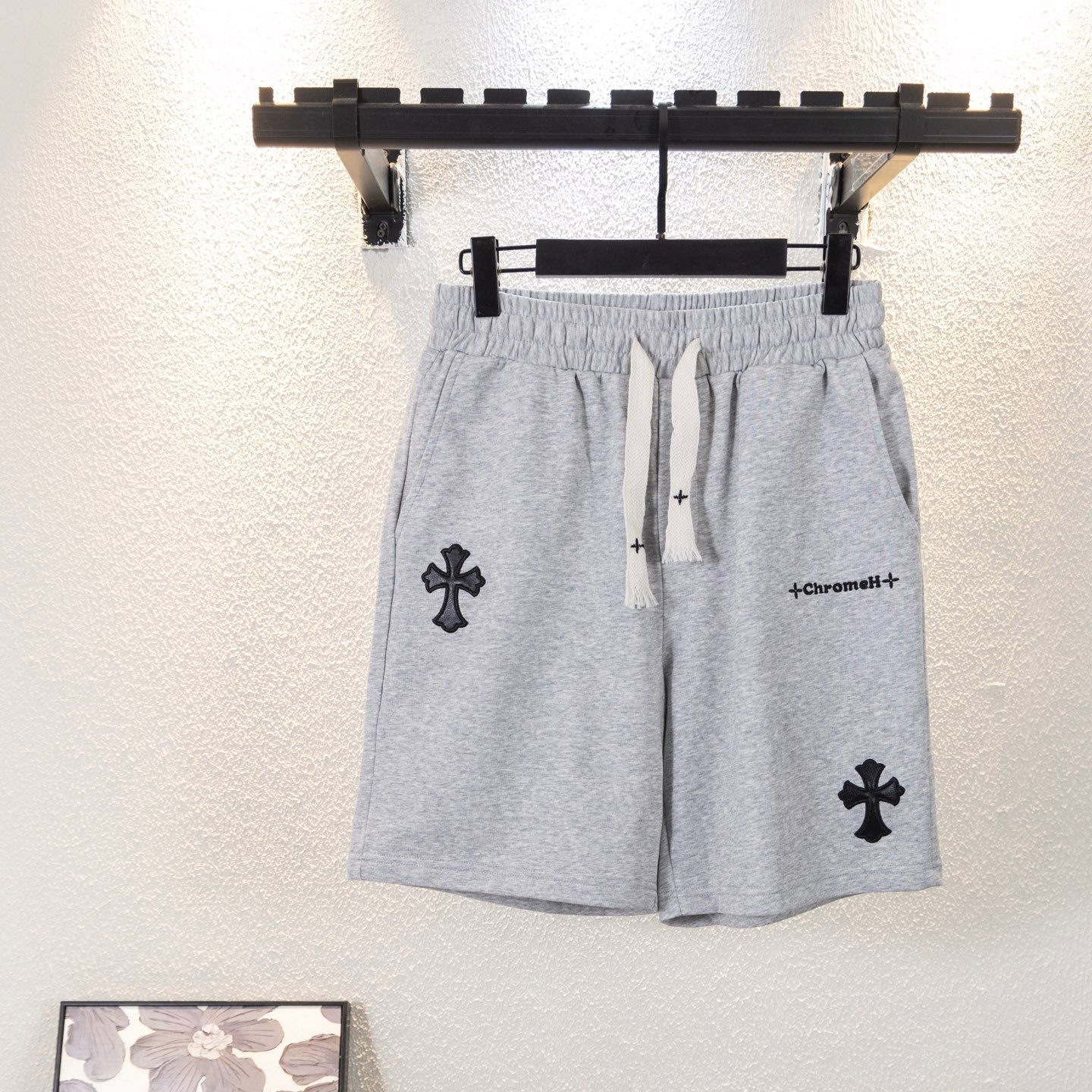 Chrome Hearts Logo Graphic Shorts