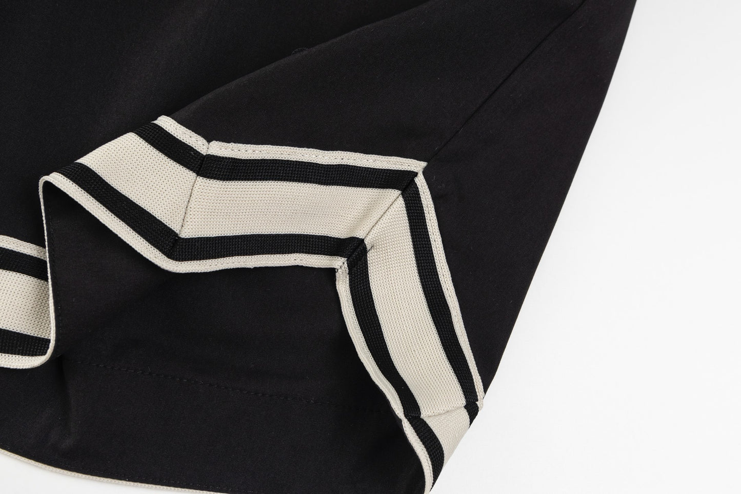 Chrome Hearts Sanskrit Letter Embroidered Logo Tape Shorts