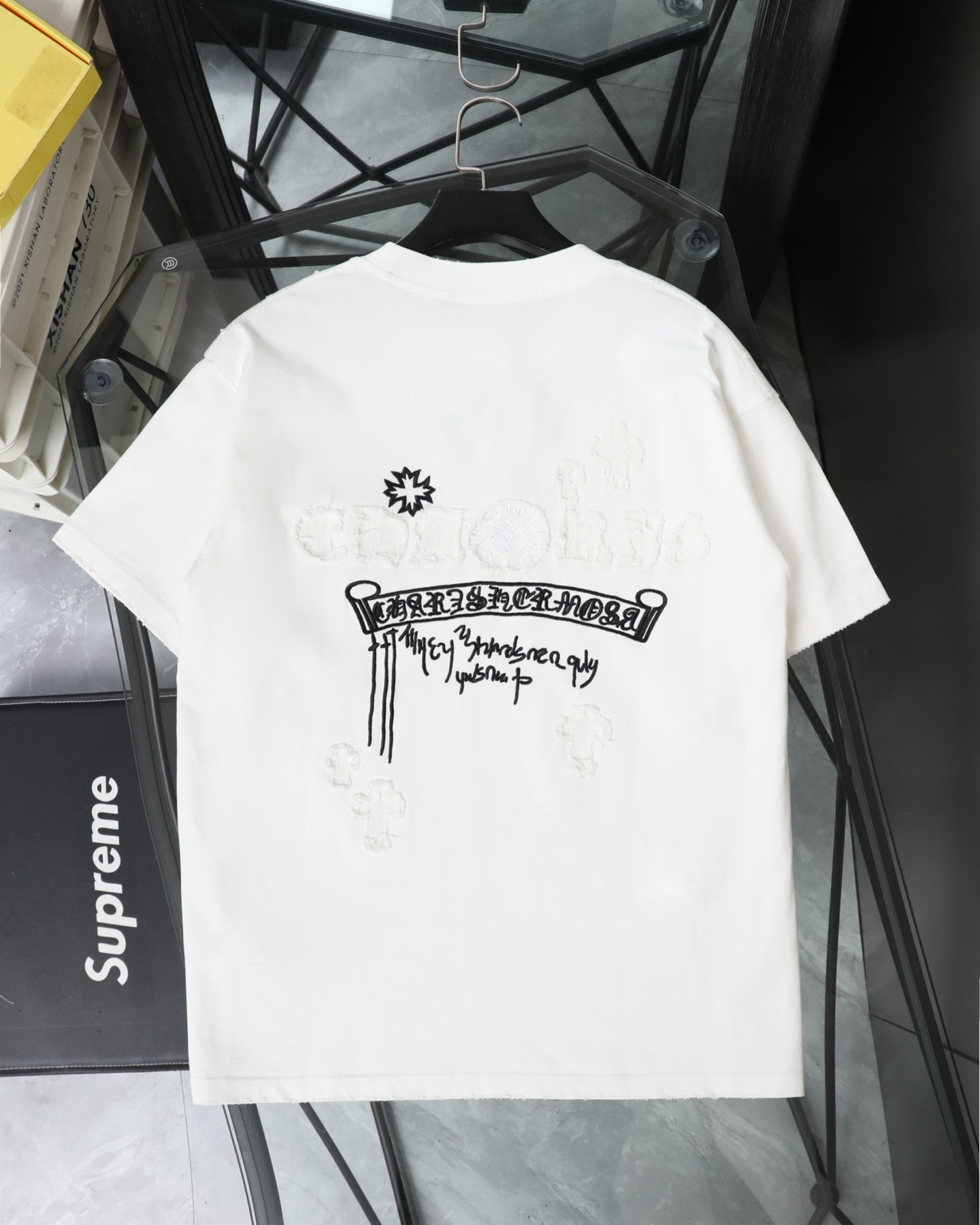 Chrome Hearts 26SS Heavy Appliqué Crew Neck T-Shirt