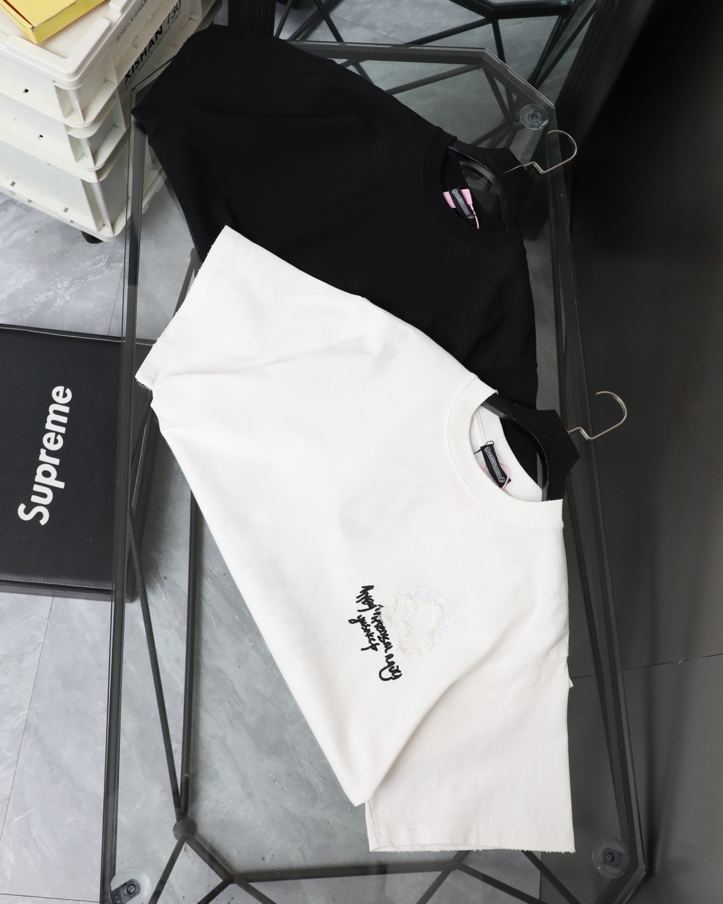 Chrome Hearts 26SS Heavy Appliqué Crew Neck T-Shirt