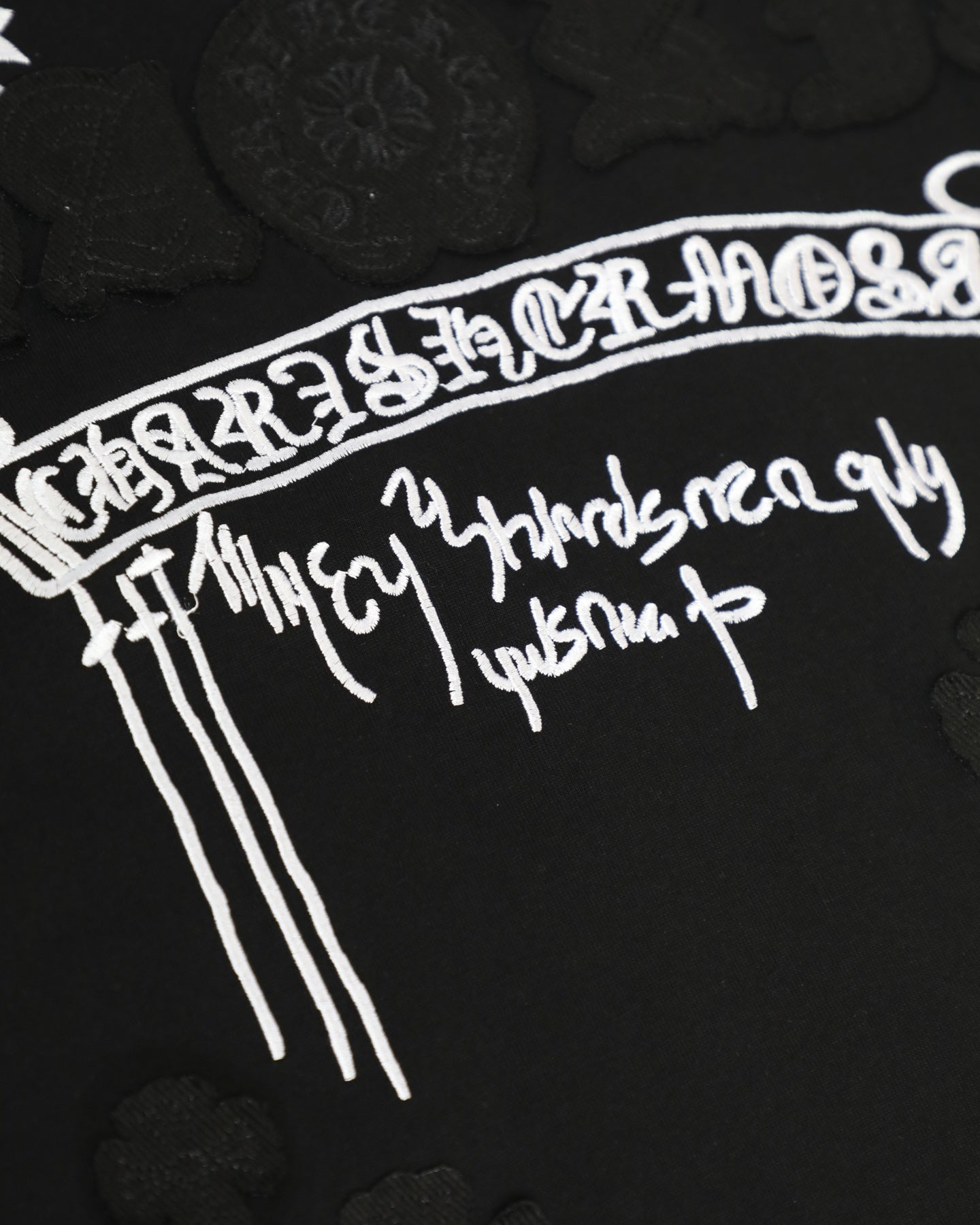 Chrome Hearts 26SS Heavy Appliqué Crew Neck T-Shirt