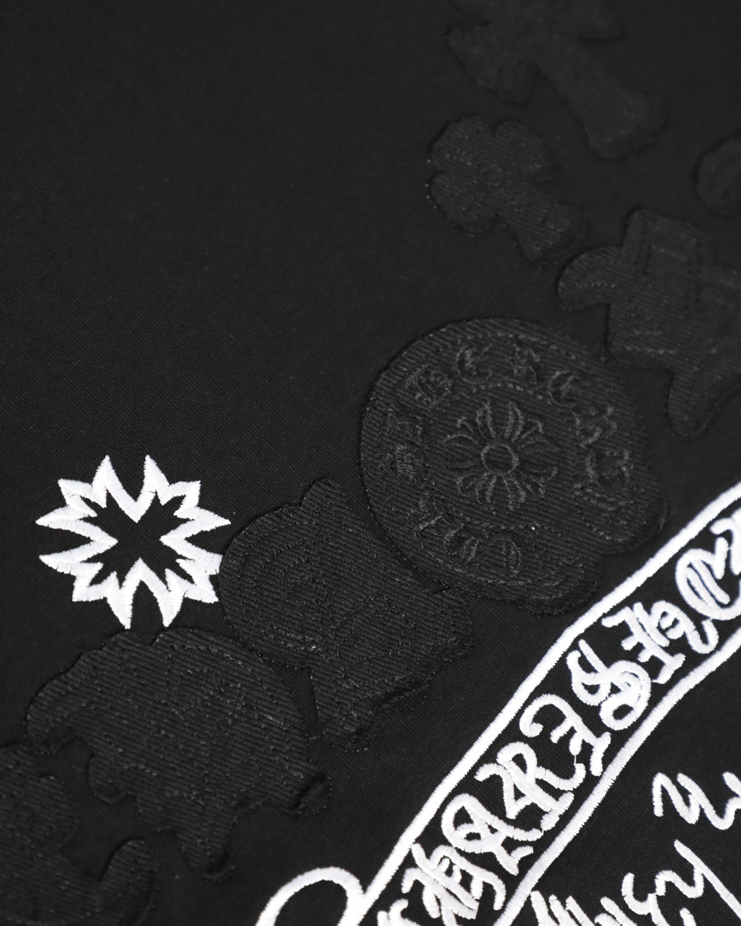 Chrome Hearts 26SS Heavy Appliqué Crew Neck T-Shirt