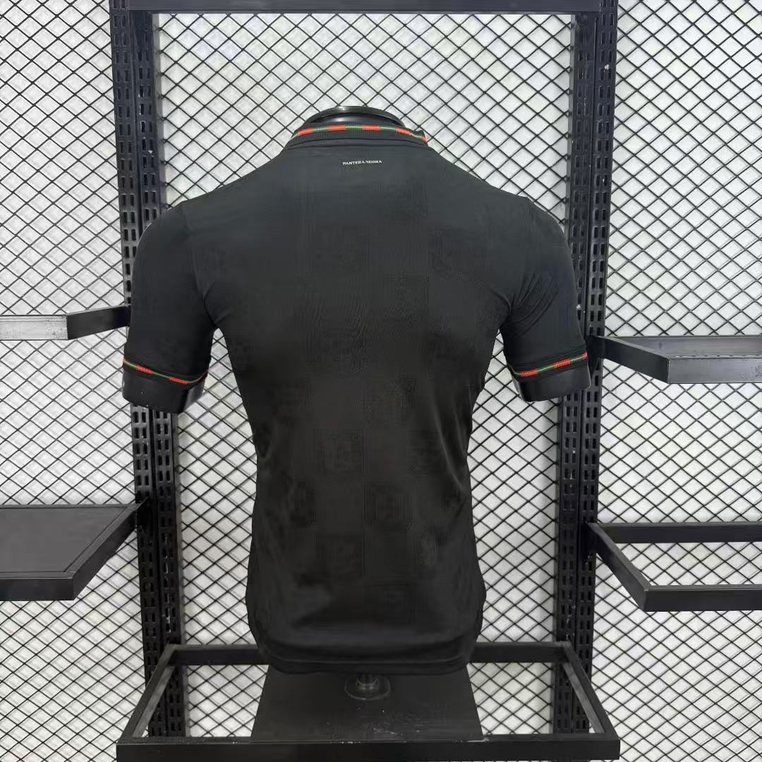 Portugal 2026 Men’s Away Soccer Jersey – Black Football Shirt