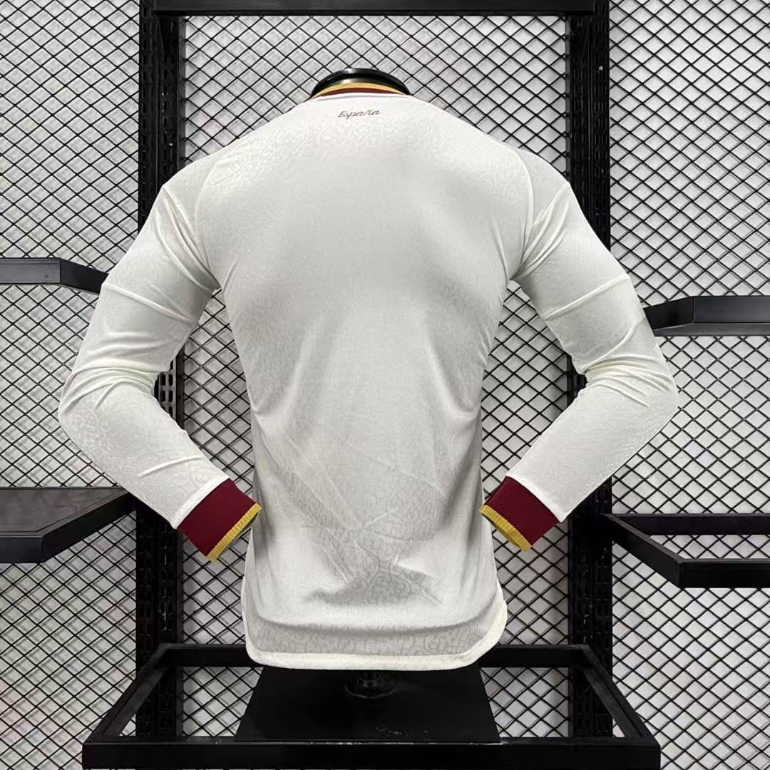 Spain 2026 Away Jersey Men Long Sleeve