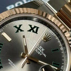 RLX Datejust 41 Esfera 'Wimbledon' Oro y Acero Oyster
