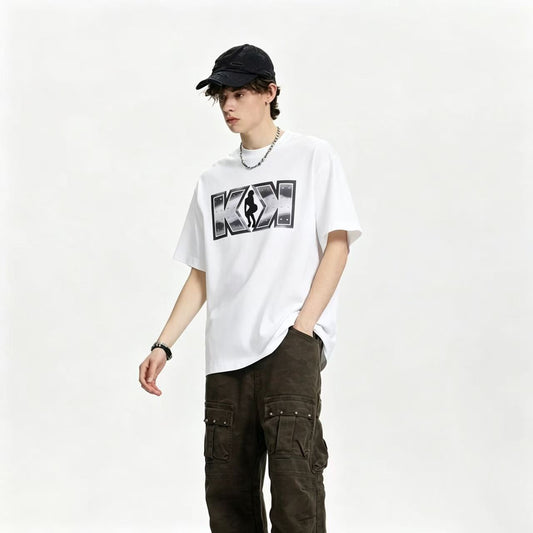 New Fashion Graphic Print Crew Neck T Shirt Unisex