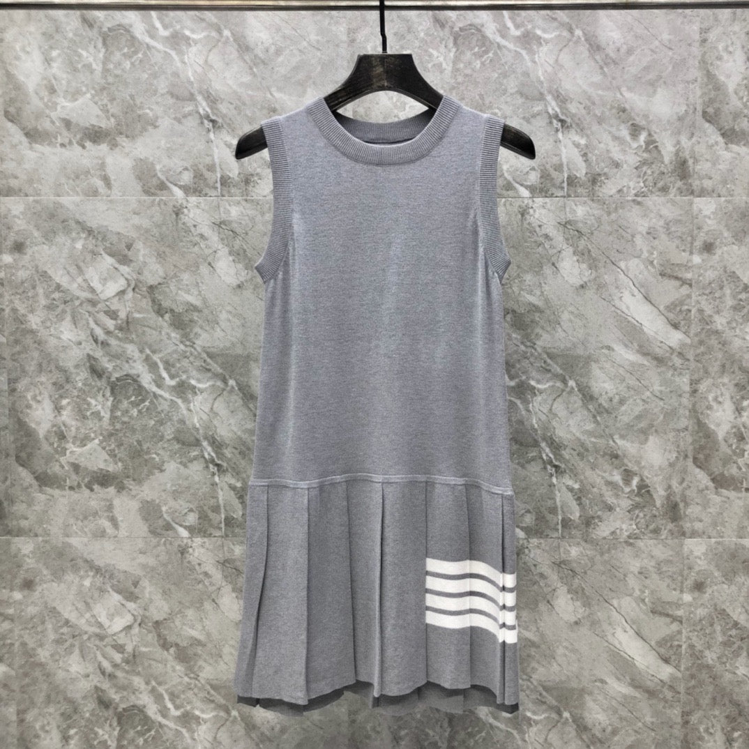Women's Four Stripe Knit Maxi Dress