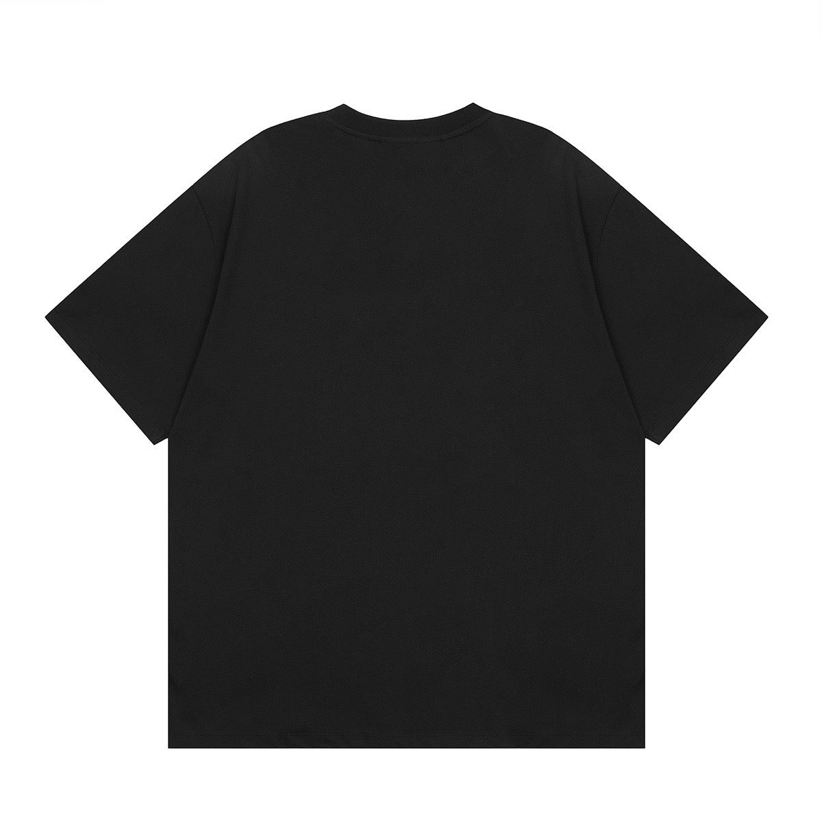 NEW Collab Letter Print Graphic Tee, Short Sleeve Casual T-Shirt