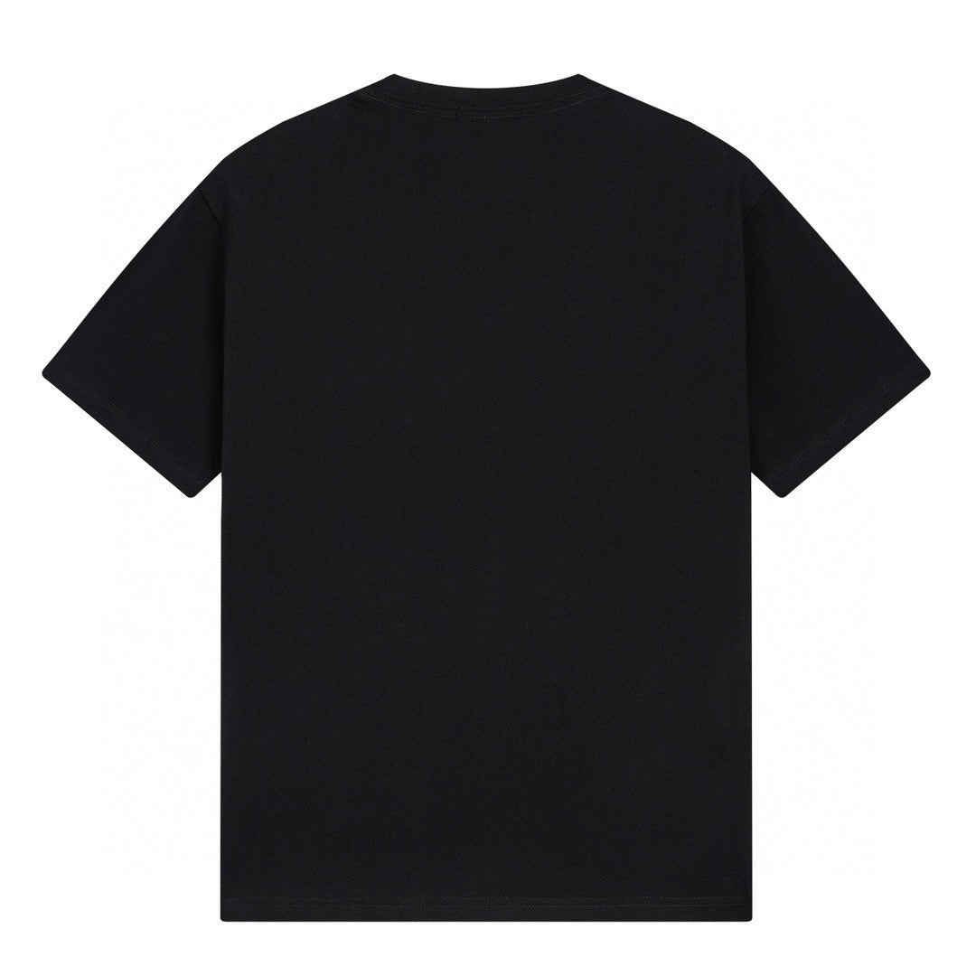 New Vintage Collab Graphic T-Shirt, Crew Neck Short Sleeve Pullover Tee