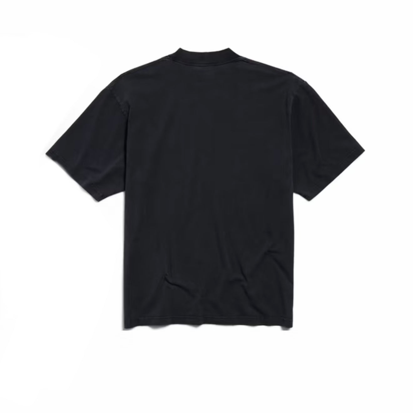 New Unisex Black Letter Heart Graphic T-Shirt, Crew Neck Short Sleeve Casual Tee