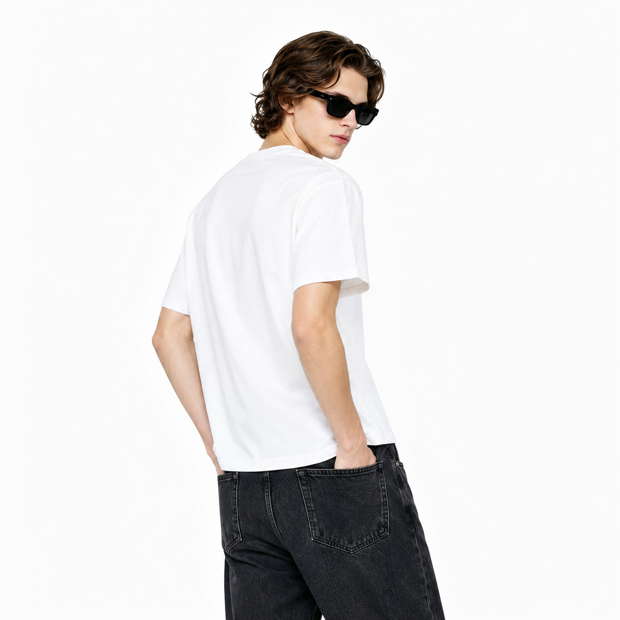 NEW Street Fashion Crew Neck Short Sleeve Tee