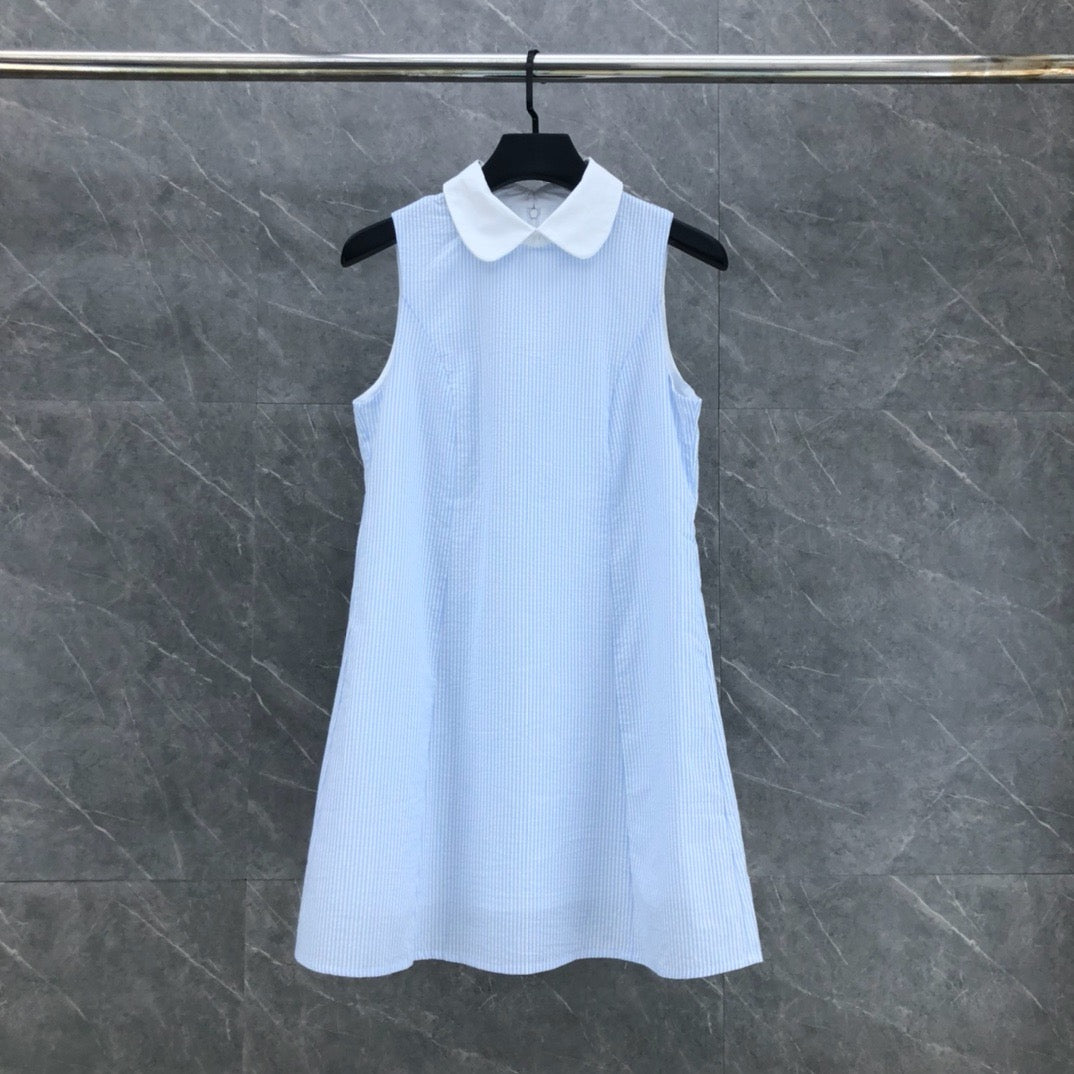 Women's Preppy Style Babydoll Dress