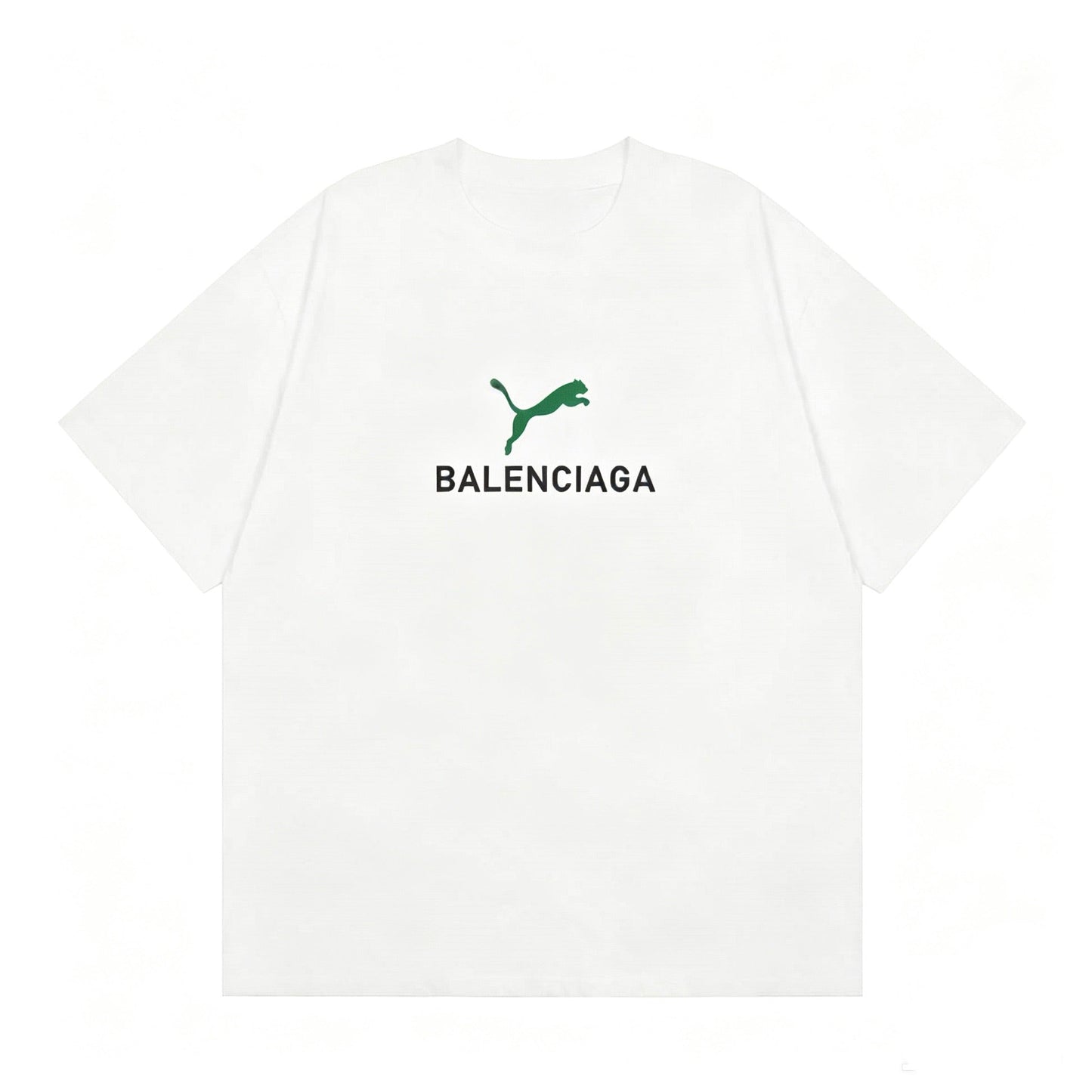 NEW Collab Letter Print Graphic Tee, Short Sleeve Casual T-Shirt