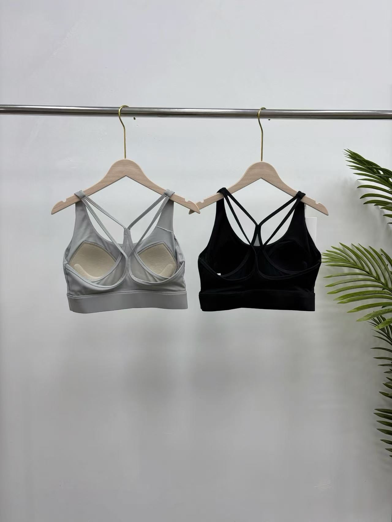 2-pack Professional Shockproof Yoga Running Fitness Sports Bra