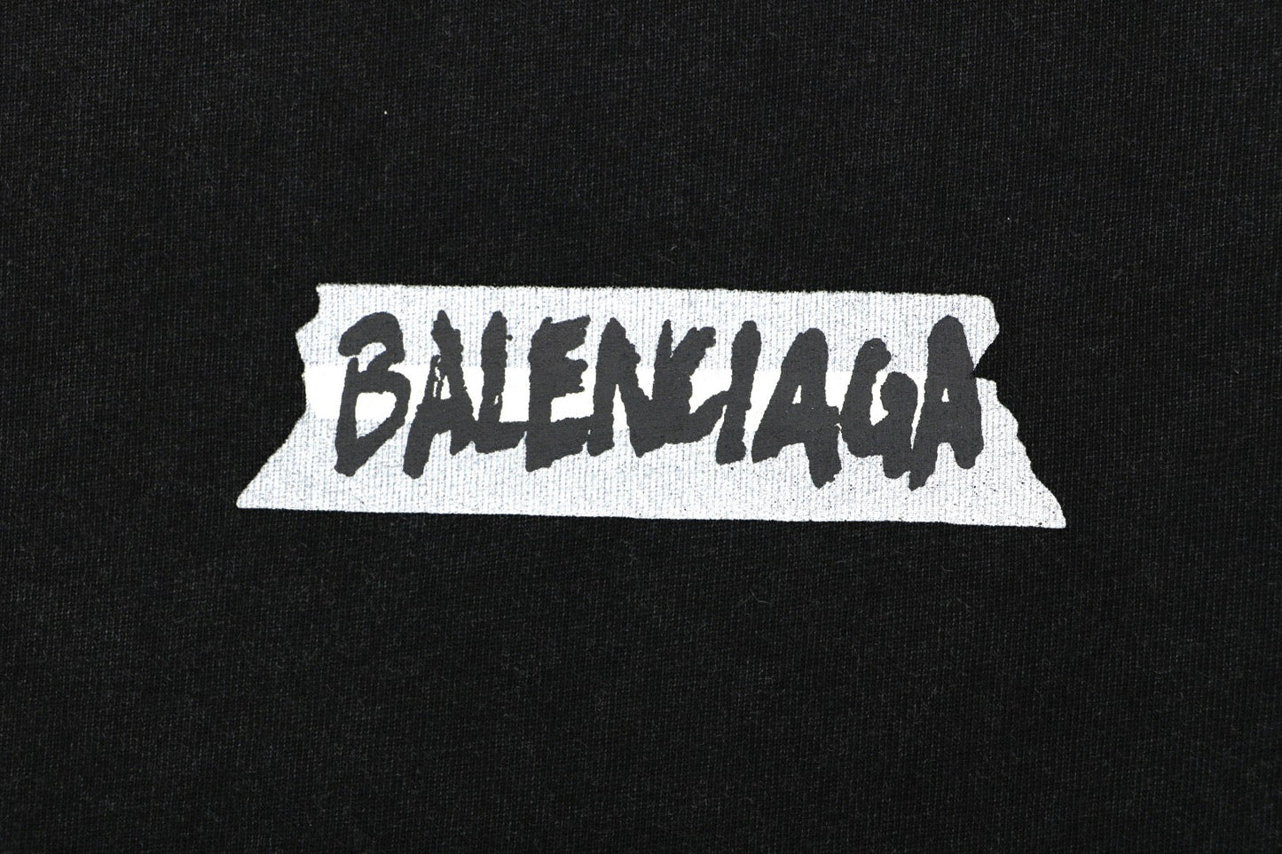 New Black Vintage Logo Graphic T-Shirt, Jersey Knit Short Sleeve Casual Tee