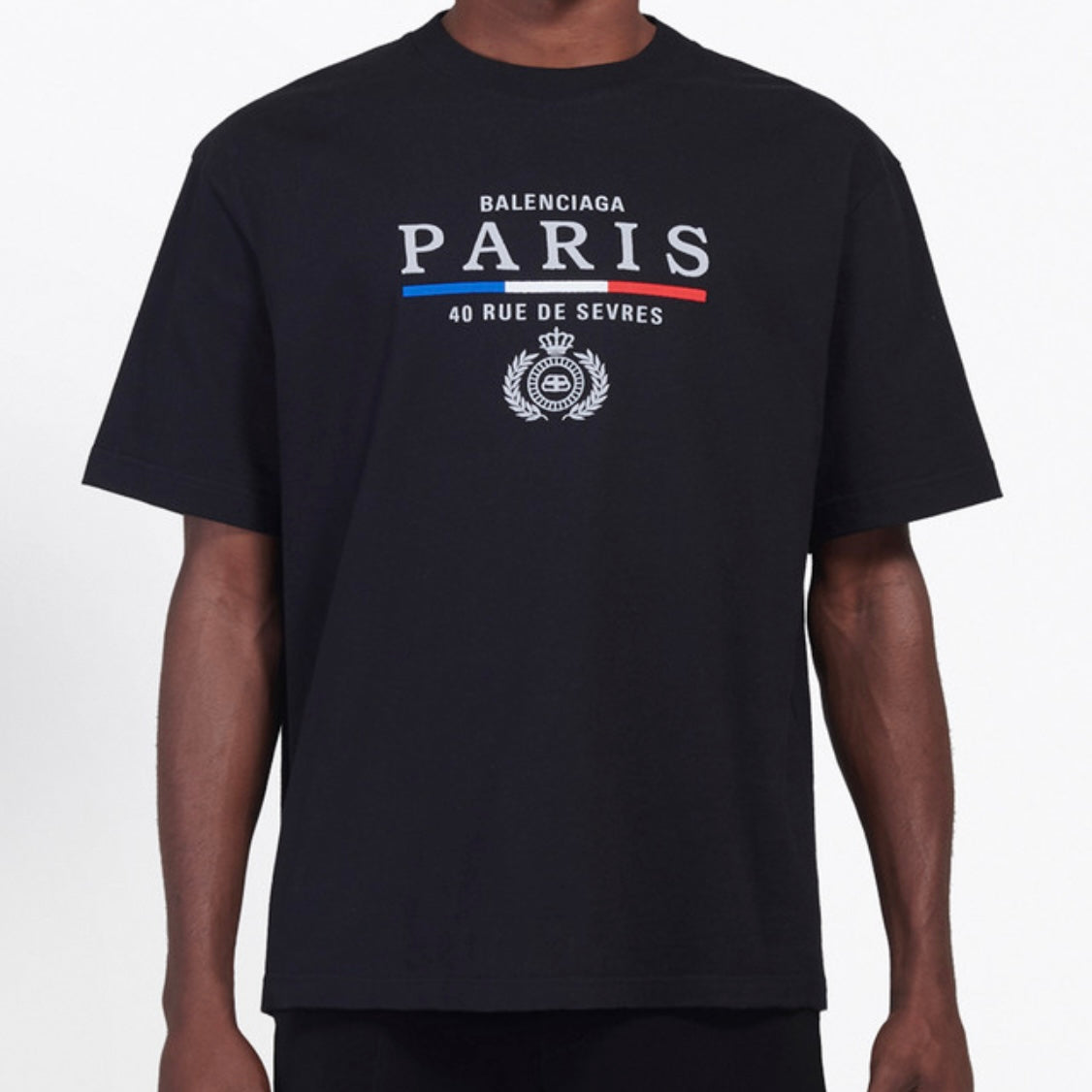 New Black Letter Print Graphic Tee, Regular Fit Crew Neck Short Sleeve Casual T-Shirt