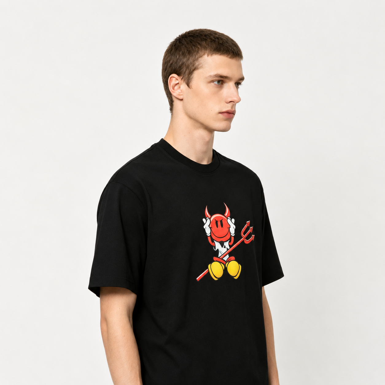 NEW Street Style Crew Neck Short Sleeve Tee