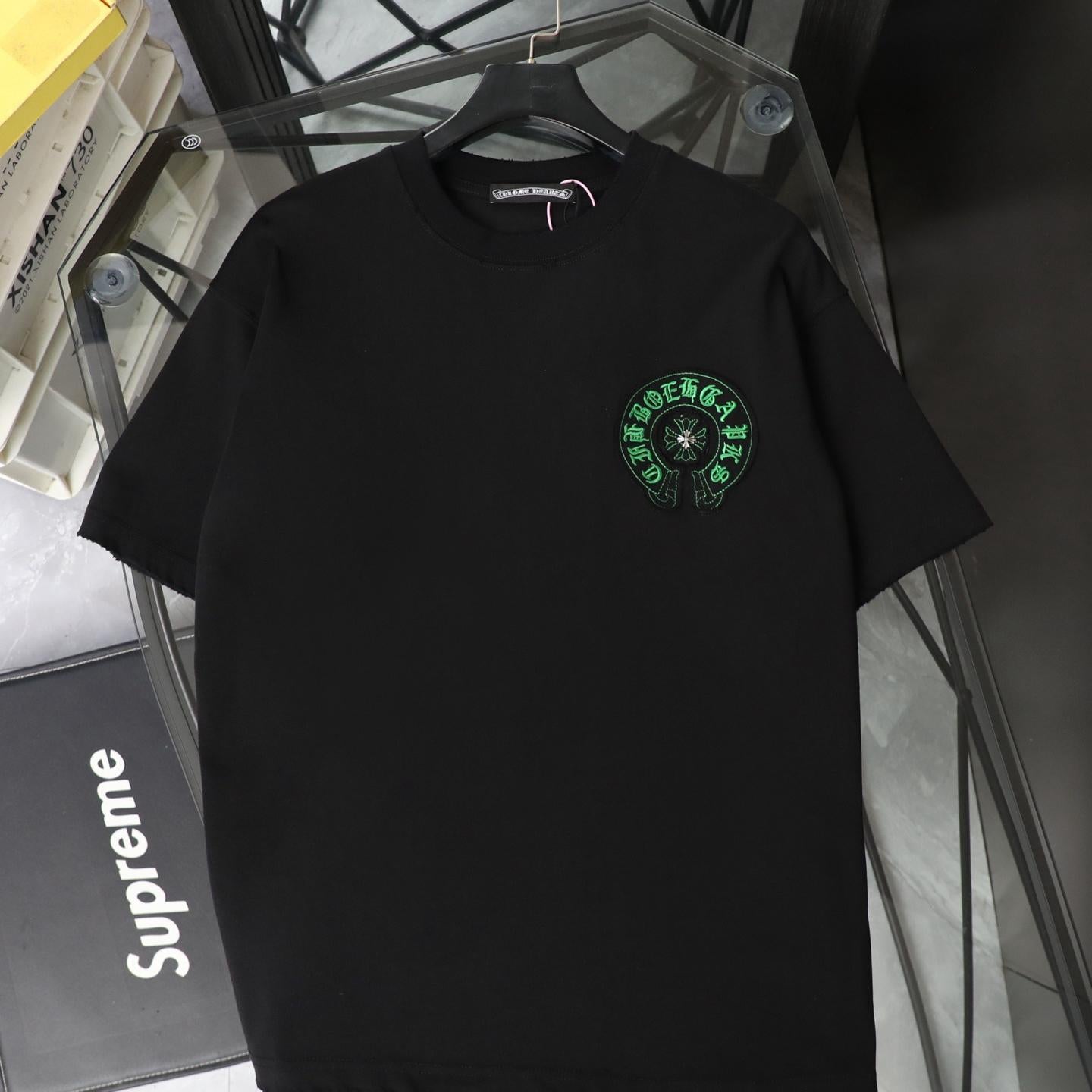 Chrome Hearts 26SS Patch Embroidery Short Sleeve T-Shirt