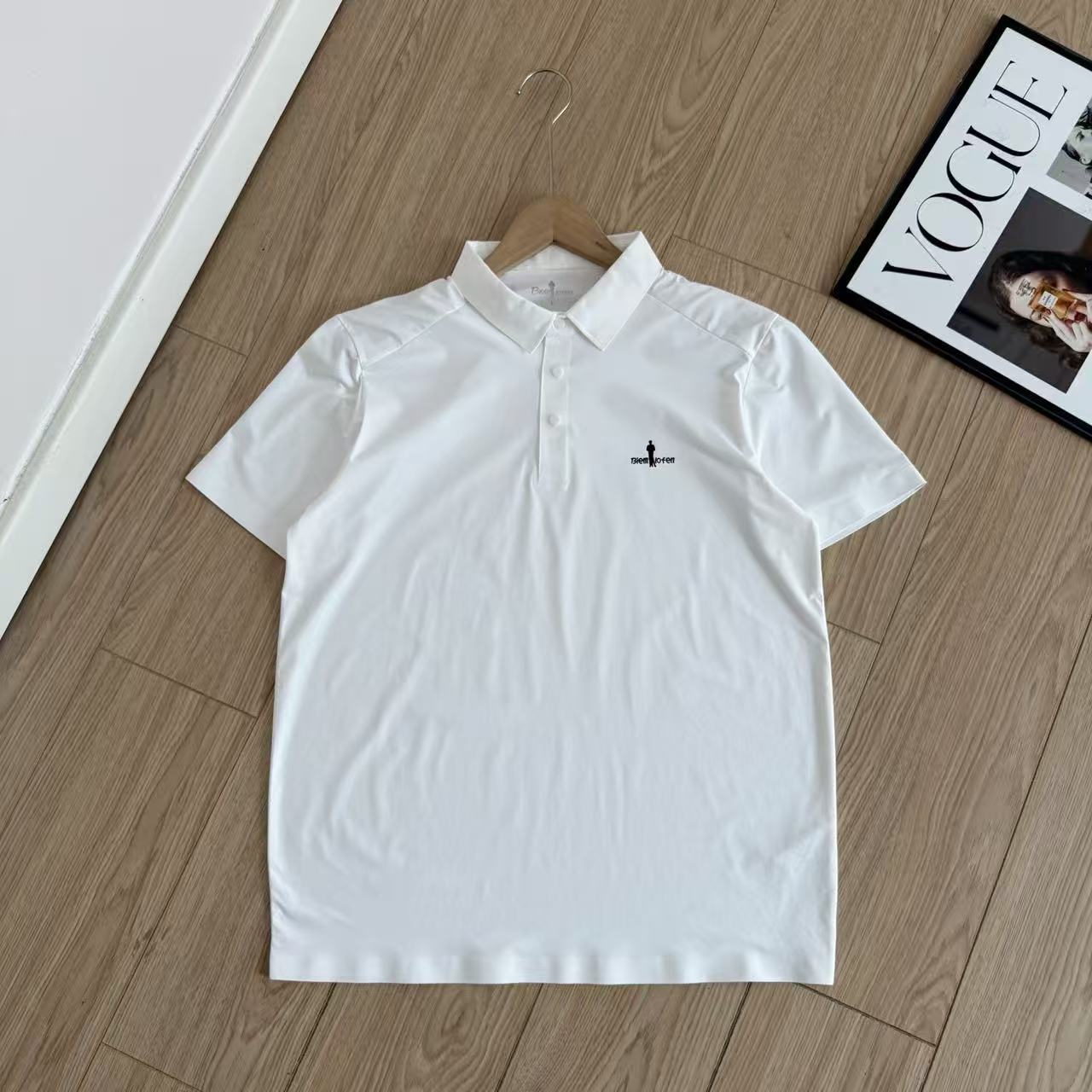 Summer Ice Silk Quick Dry Business Polo Shirt