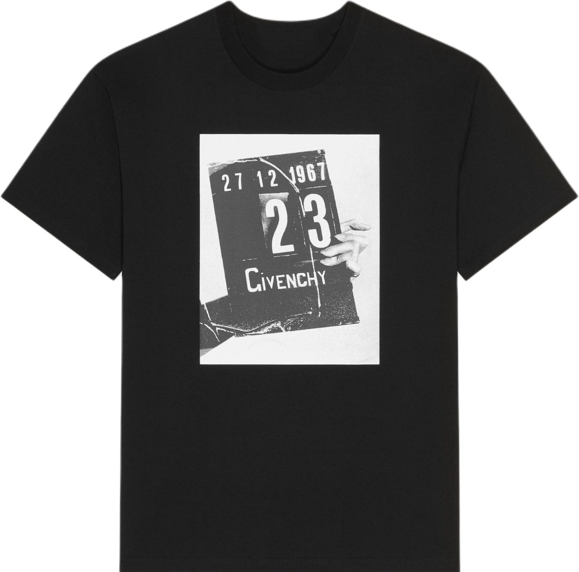 New Crew Neck T Shirt Vintage Film-Style Graphic Print  Premium Pure Cotton Fabric