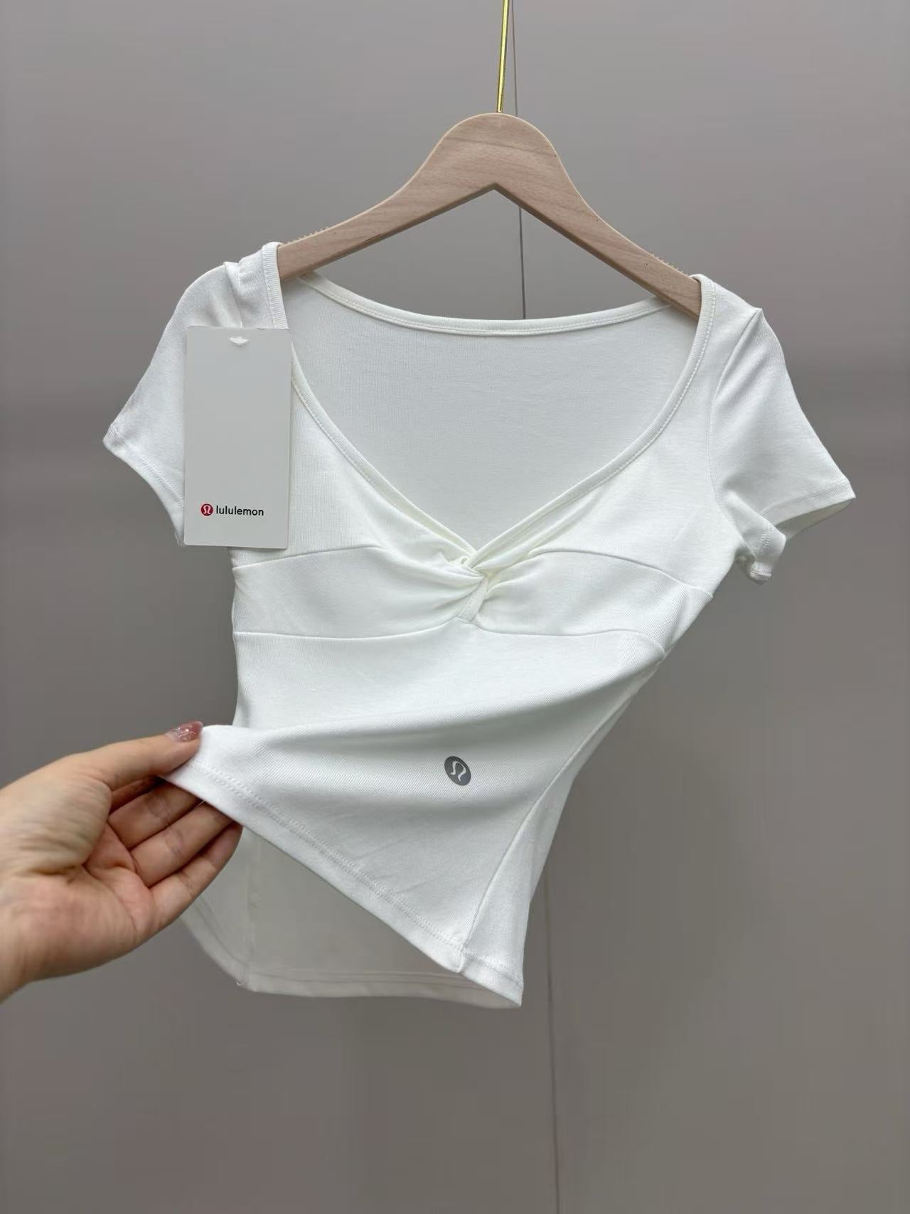 2-Pack 2026 New No-Bra Built-In Support T-Shirt Short Sleeve