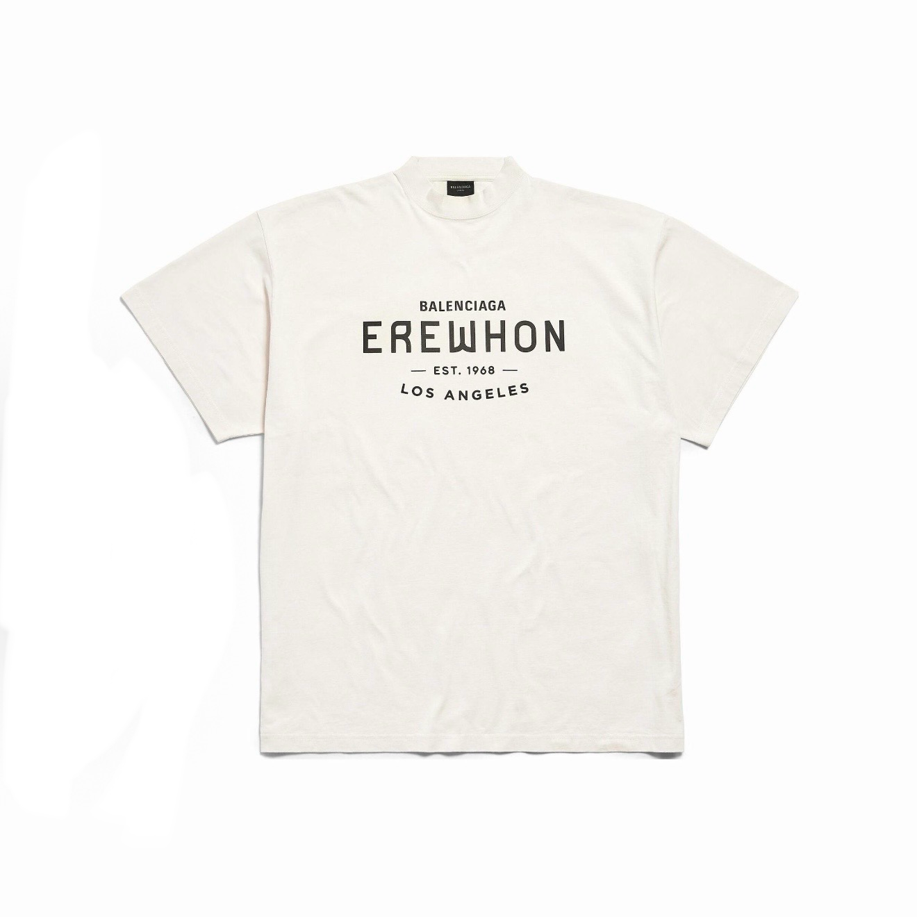 New Unisex Logo Letter Graphic T-Shirt, Crew Neck Short Sleeve Streetwear Tee
