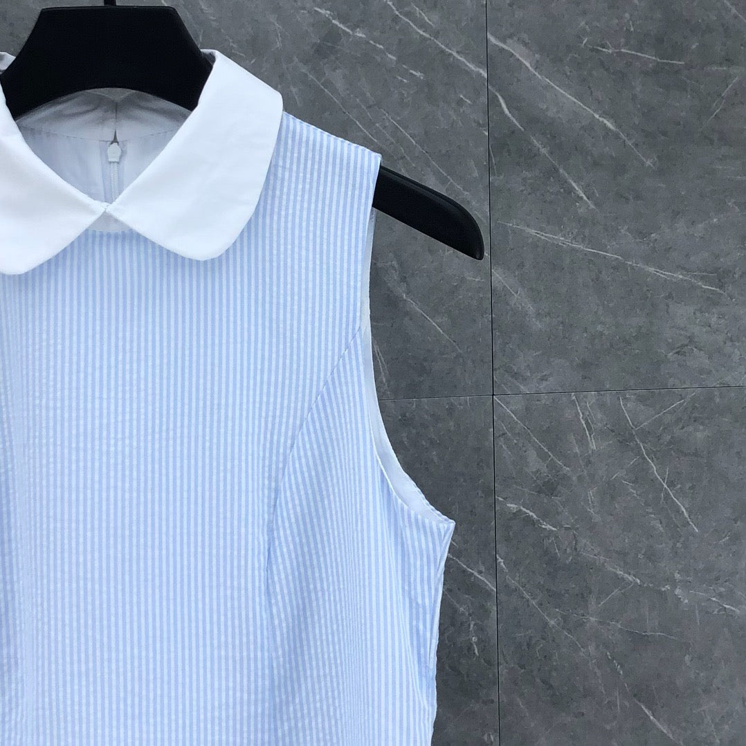 Women's Preppy Style Babydoll Dress