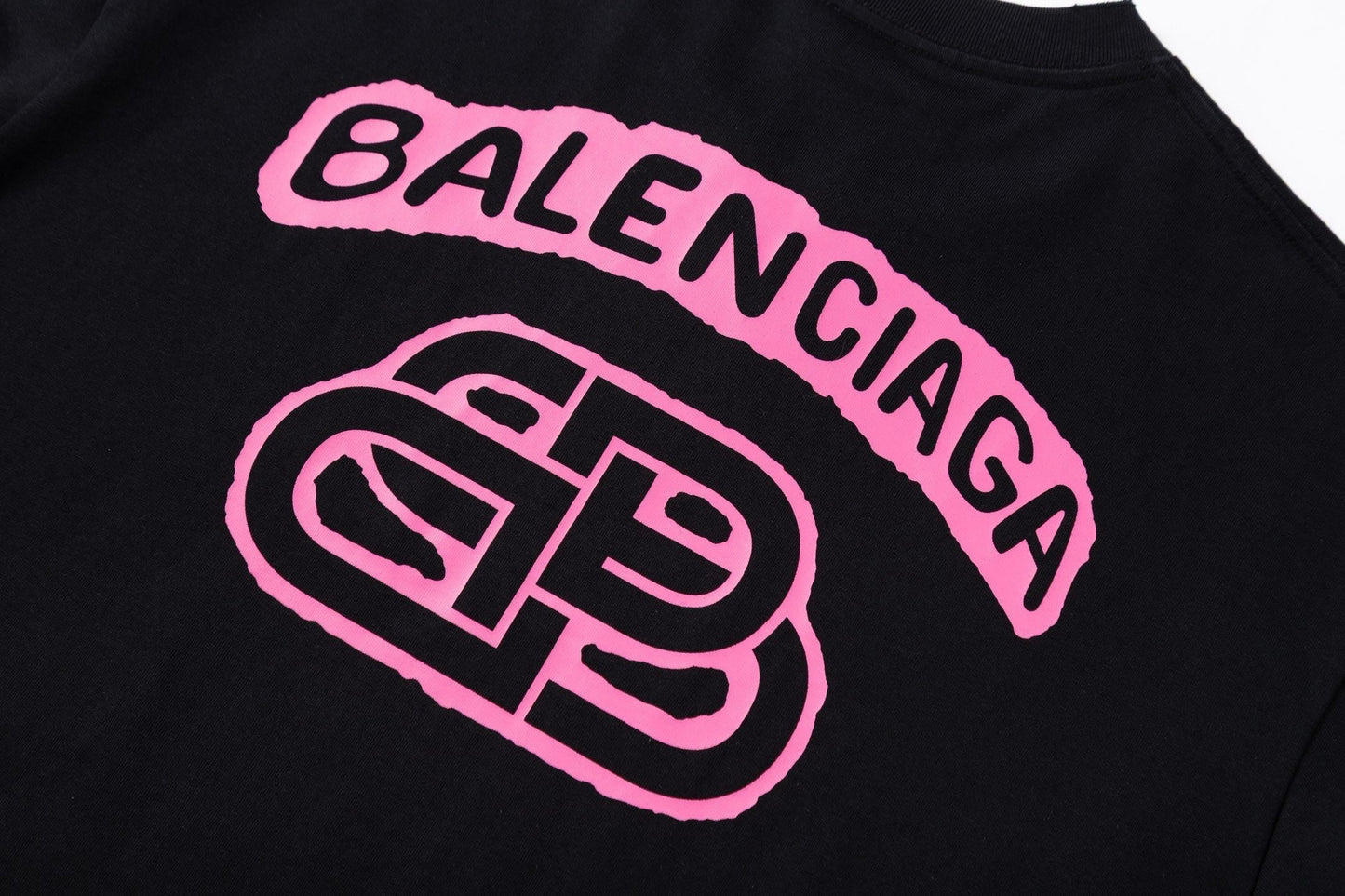New Unisex Playful Logo Print Graphic Tee, Short Sleeve Casual T-Shirt