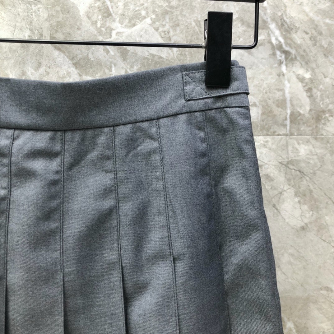 Women's Elegant High Low Ruched Maxi Skirt