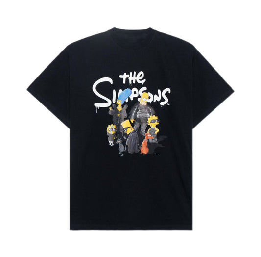 New Simpsons Cartoon Print Crew Neck T Shirt