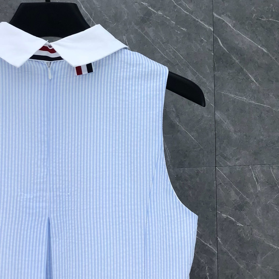 Women's Preppy Style Babydoll Dress