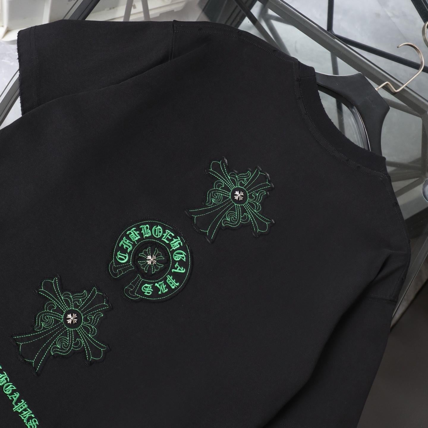 Chrome Hearts 26SS Patch Embroidery Short Sleeve T-Shirt