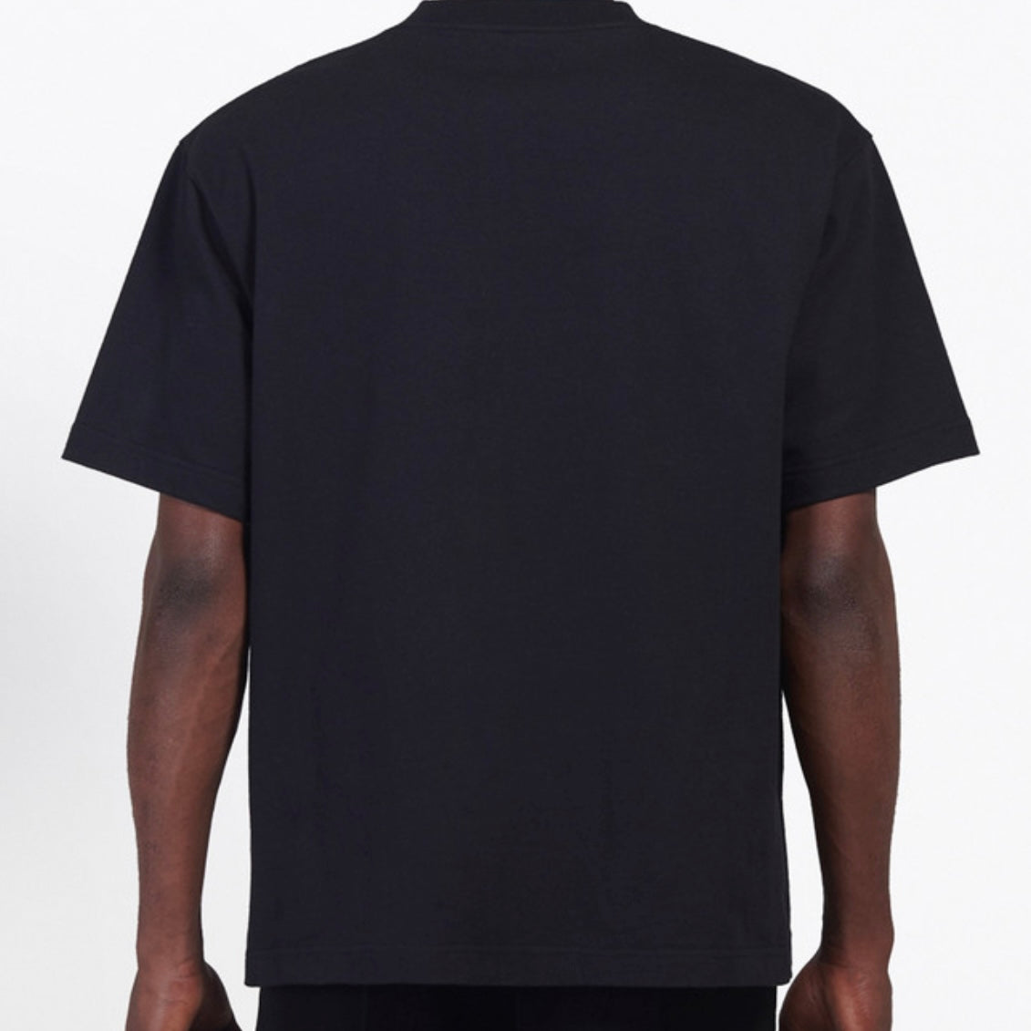 New Black Letter Print Graphic Tee, Regular Fit Crew Neck Short Sleeve Casual T-Shirt