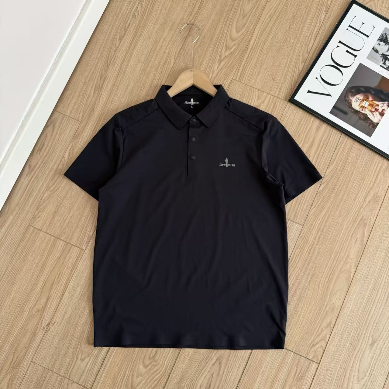 Summer Ice Silk Quick Dry Business Polo Shirt