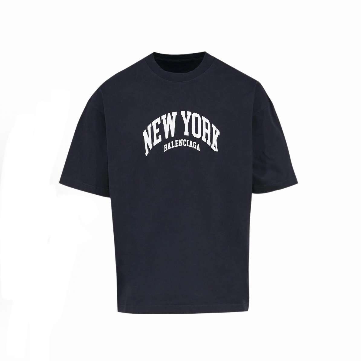 New Unisex Letter Logo Print Graphic Tee, Crew Neck Short Sleeve Casual T-Shirt