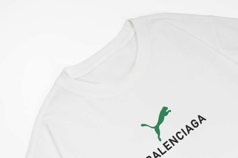 NEW Collab Letter Print Graphic Tee, Short Sleeve Casual T-Shirt