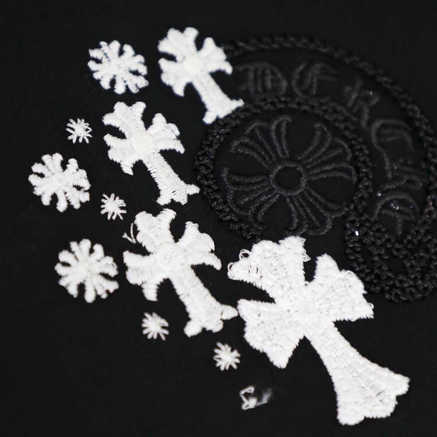 Chrome Hearts 26SS Color-Changing Embroidered Short Sleeve T-Shirt