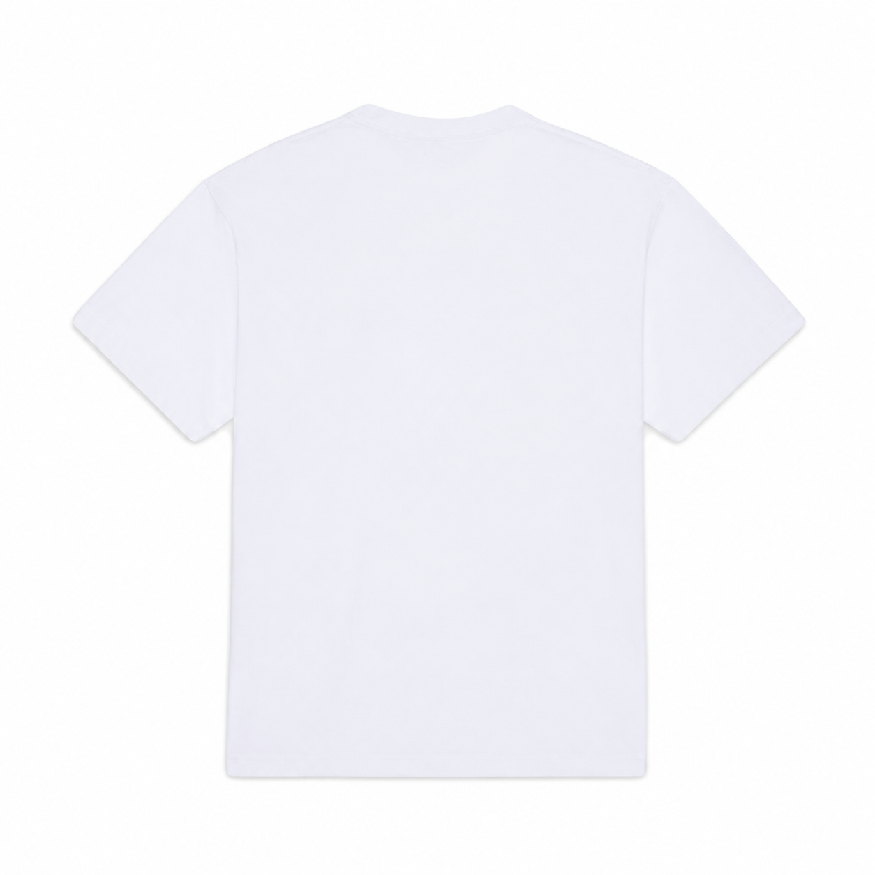 New Unisex Letter Logo Graphic T-Shirt, Short Sleeve Cutout Casual Tee