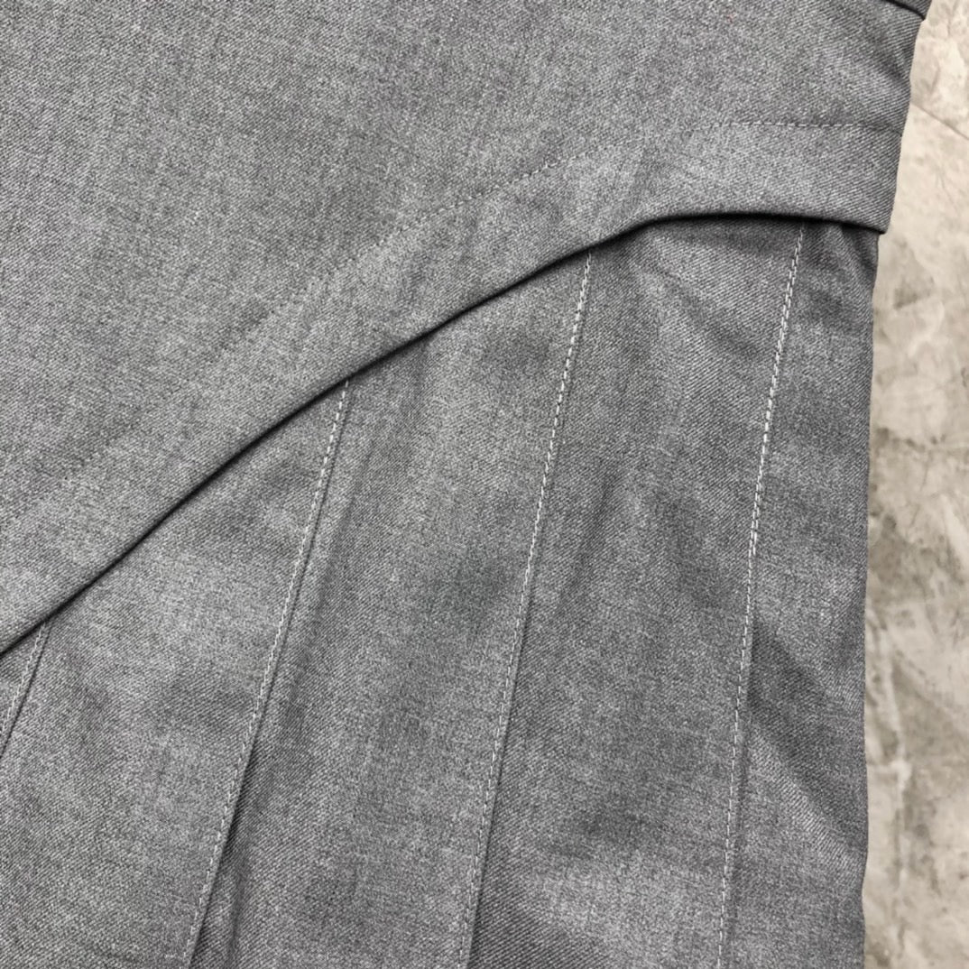 Women's High Waist Asymmetrical Patchwork Mini Skirt